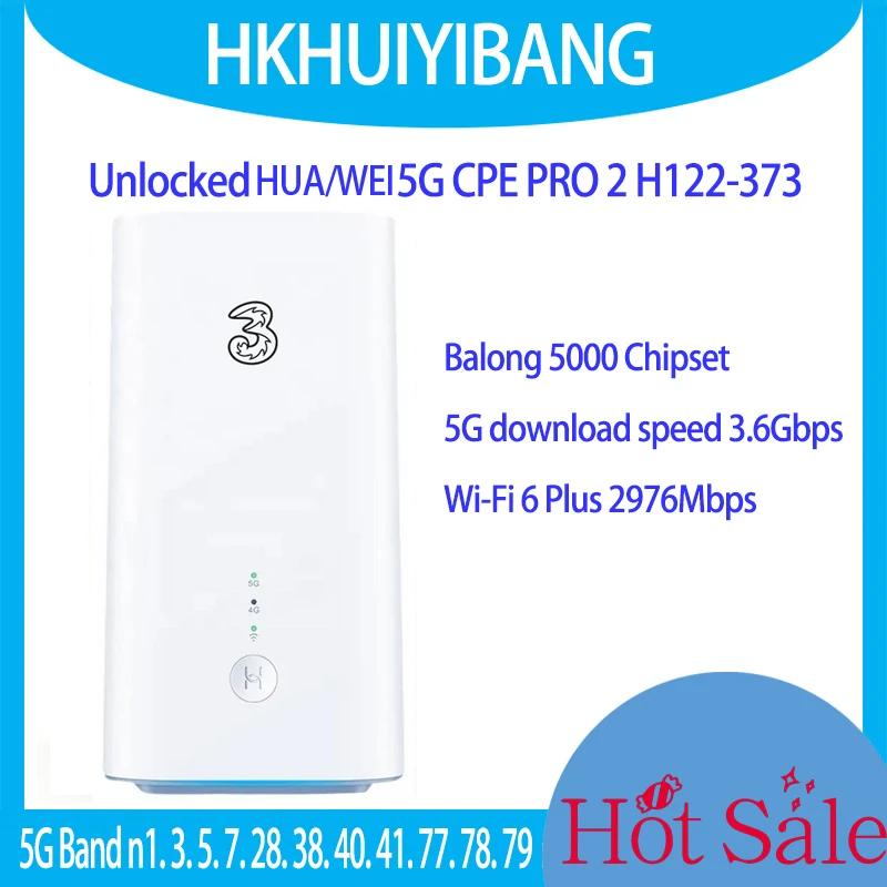   HUA WEI 5G CPE PRO 2 H122-373  6 3.6Gbps 5G 4G LTE Cat19   , SIM ī 